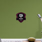 Texas A&M Aggies:   Badge Personalized Name        - Officially Licensed NCAA Removable     Adhesive Decal