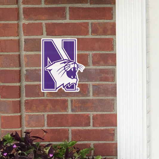 Northwestern Wildcats:   Outdoor Logo        - Officially Licensed NCAA    Outdoor Graphic