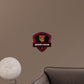 Tuskegee Golden Tigers:   Badge Personalized Name        - Officially Licensed NCAA Removable     Adhesive Decal