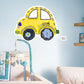 Dream Big Art:  Dream Car Yellow Icon        - Officially Licensed Juan de Lascurain Removable     Adhesive Decal