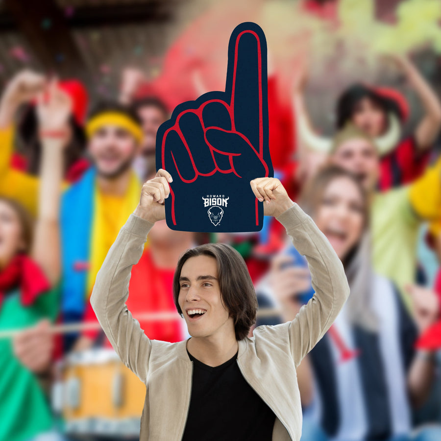 Howard Bison - Big Head - Official NCAA - Foam Core Cutout