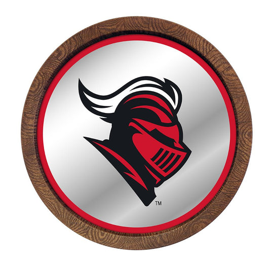 Rutgers Scarlet Knights: Mascot - Mirrored Barrel Top Mirrored Wall Sign - The Fan-Brand