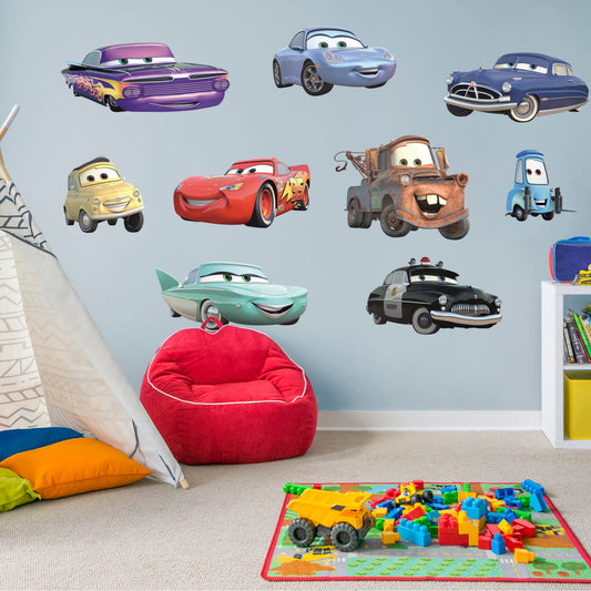 Cars: Collection - Officially Licensed Disney/PIXAR Removable Wall Decals