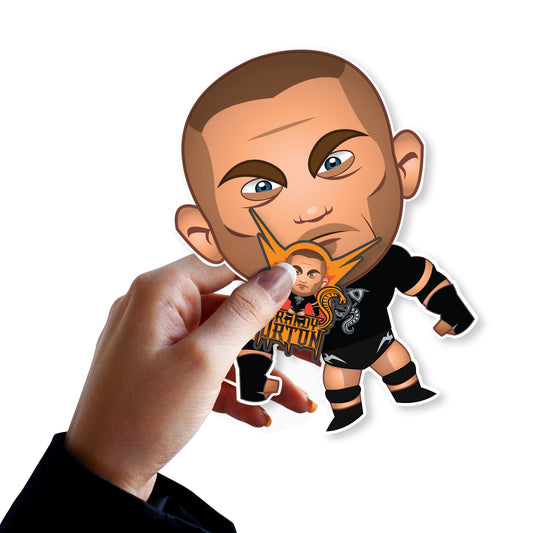 Sheet of 5 -Randy Orton Minis - Officially Licensed WWE Removable Adhesive Decal
