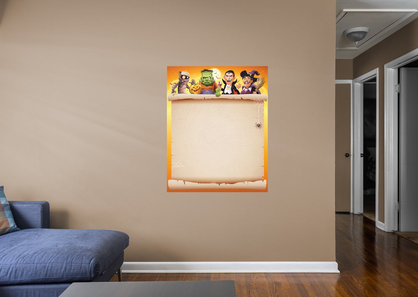 Halloween:  Dry Erase        -   Removable Wall   Adhesive Decal