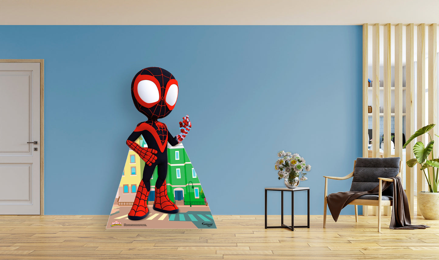Spidey and his Amazing Friends: Miles Morales Life-Size   Foam Core Cutout  - Officially Licensed Marvel    Stand Out