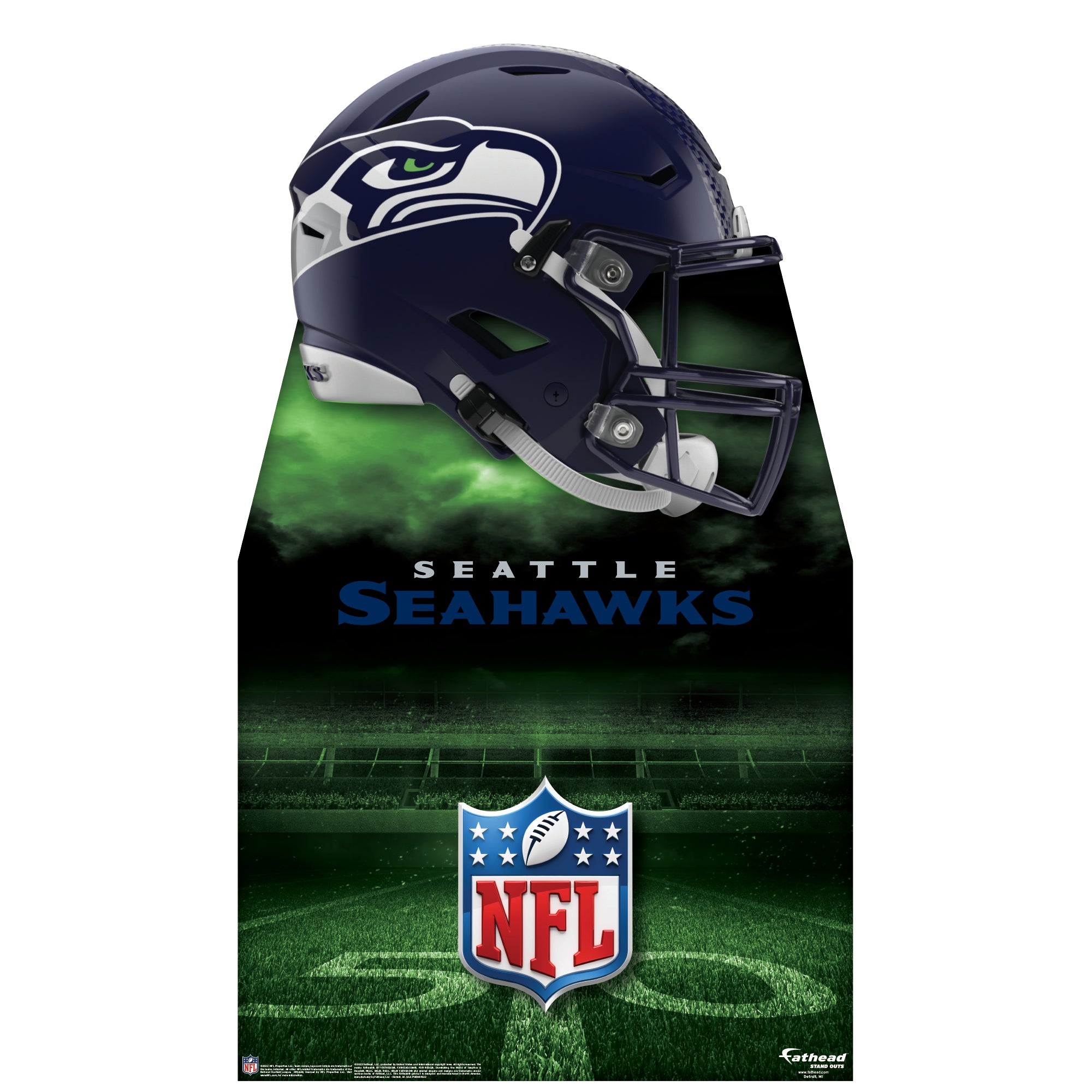 Full size seahawks store helmet