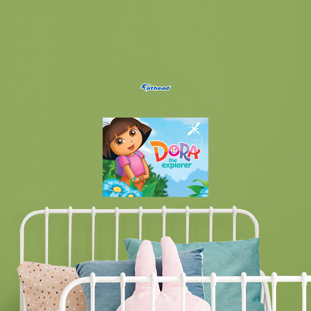 Dora the Explorer: Dora Poster - Officially Licensed Nickelodeon Removable Adhesive Decal
