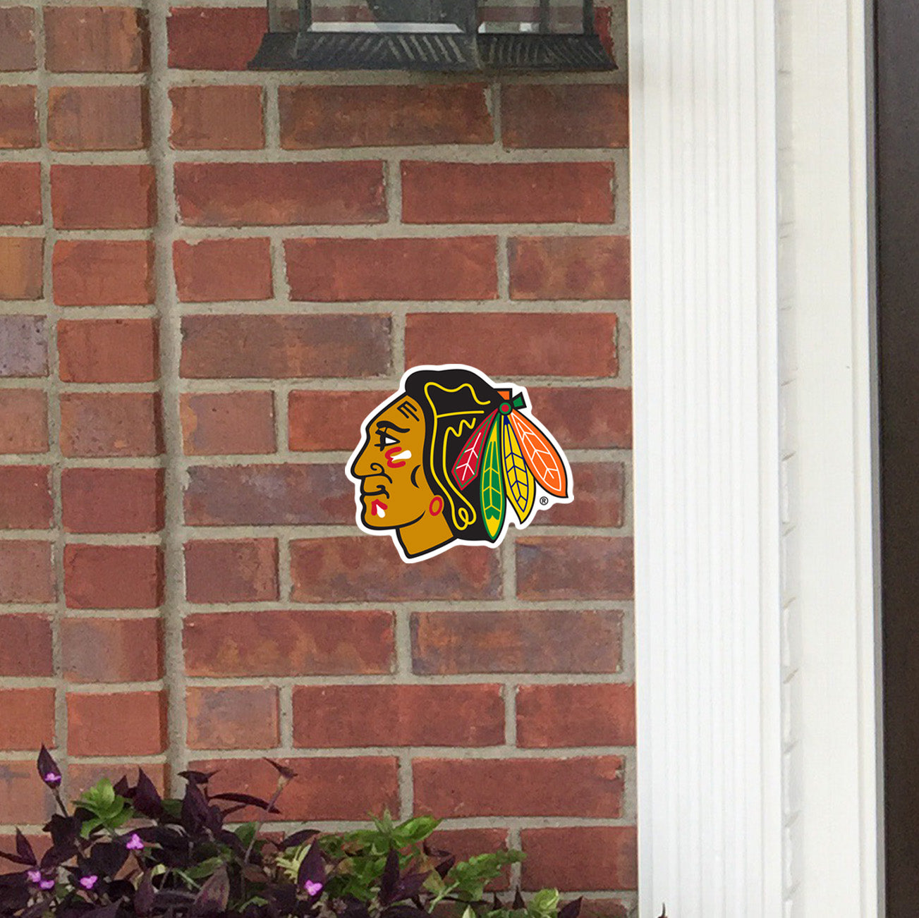 Chicago Blackhawks:  2022 Outdoor Logo        - Officially Licensed NHL    Outdoor Graphic