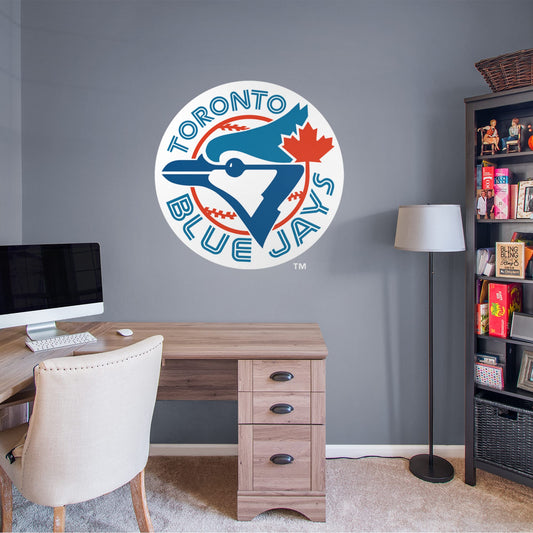 Toronto Blue Jays: Classic Logo - Officially Licensed MLB Removable Wall Decal