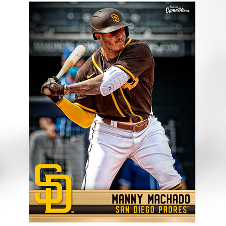 San Diego Padres: Manny Machado 2022 Life-Size Foam Core Cutout -  Officially Licensed MLB Stand Out