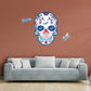 Los Angeles Dodgers: Skull - Officially Licensed MLB Removable Adhesive Decal
