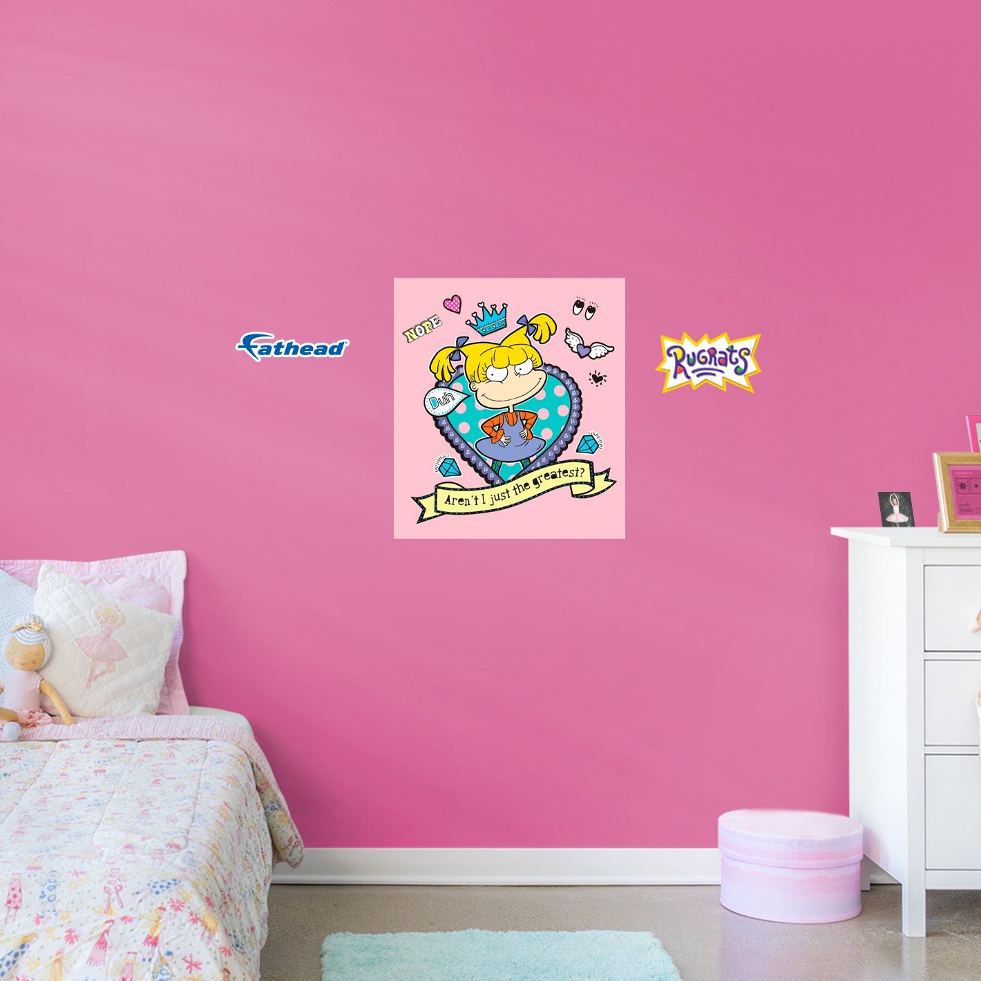 Rugrats: Aren't I Just The Greatest Poster - Officially Licensed Nickelodeon Removable Adhesive Decal