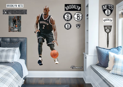 Brooklyn Nets: Kevin Garnett 2021 Legend        - Officially Licensed NBA Removable Wall   Adhesive Decal