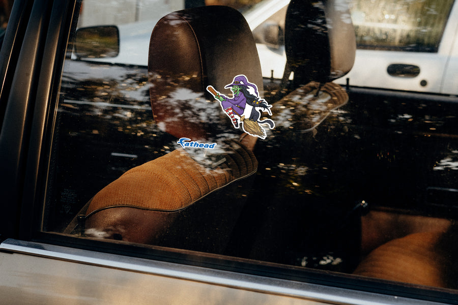 Halloween: Witch Window Clings        -   Removable Window   Static Decal