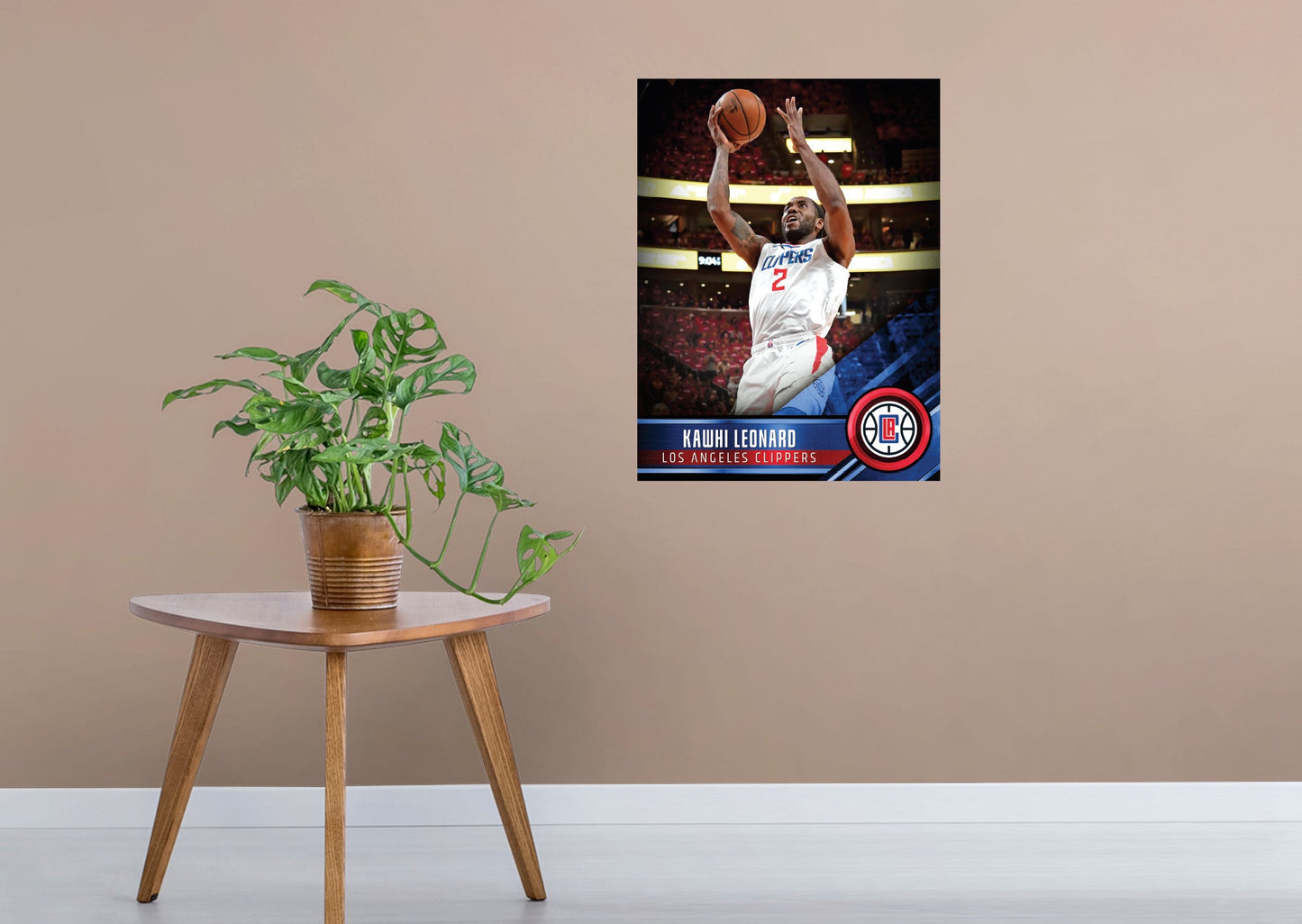 Los Angeles Clippers: Kawhi Leonard Poster - Officially Licensed NBA Removable Adhesive Decal