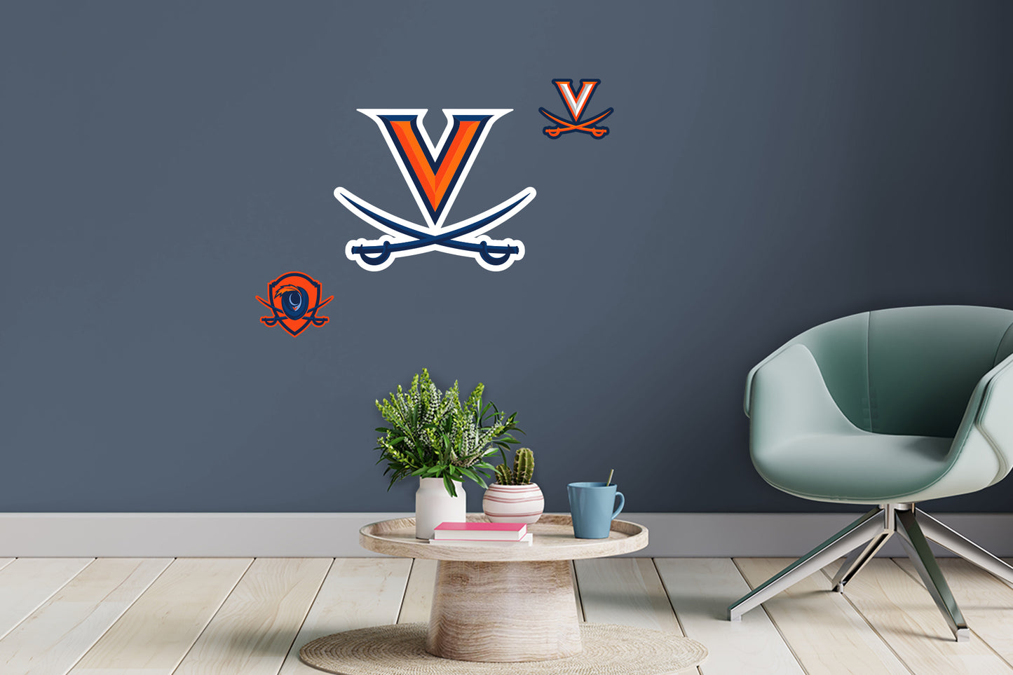 Virginia Cavaliers:  2021 Logo        - Officially Licensed NCAA Removable     Adhesive Decal