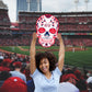 Boston Red Sox: Skull Foam Core Cutout - Officially Licensed MLB Big Head