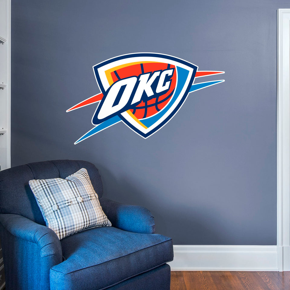 Giant Logo + 6 Decals (51"W x 30"H)