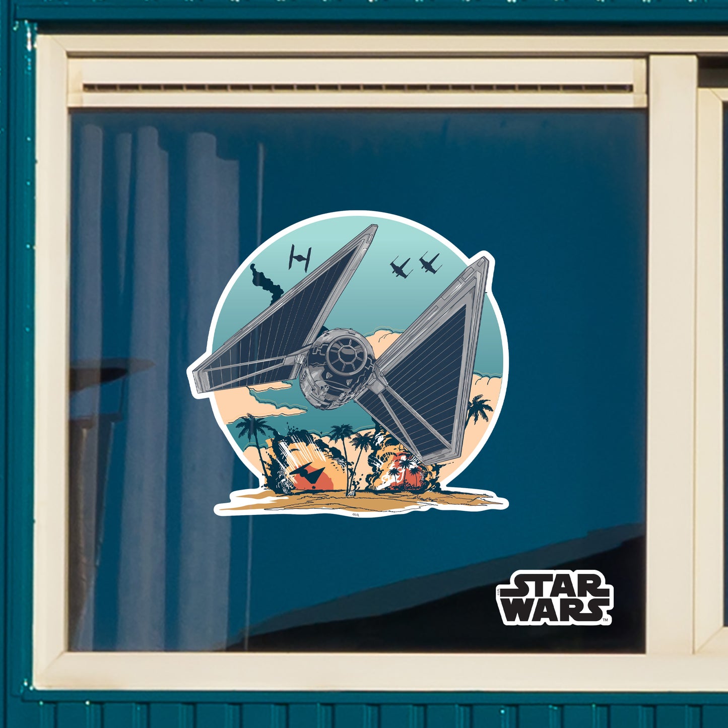 Vehicles_part three Window Clings - Officially Licensed Star Wars Removable Window Static Decal