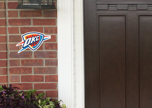 Oklahoma City Thunder:  Logo        - Officially Licensed NBA    Outdoor Graphic