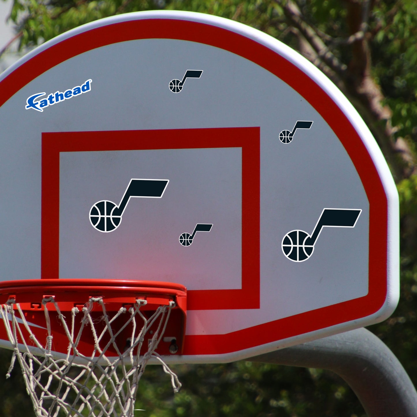 Utah Jazz:   Outdoor Logo Minis        - Officially Licensed NBA    Outdoor Graphic