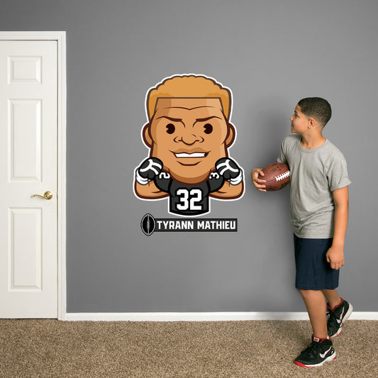 New Orleans Saints: Tyrann Mathieu 2022 Emoji        - Officially Licensed NFLPA Removable     Adhesive Decal