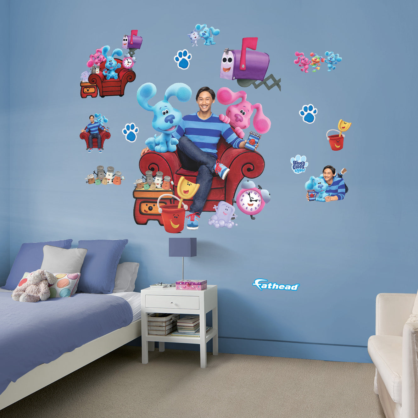 Life-Size Character +11 Decals (50"W x 63"H)