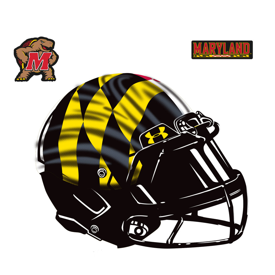 Large Helmet +2 Decals  (12"W x 15"H) 