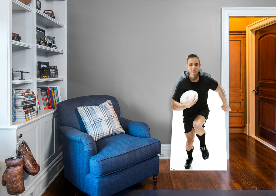 Sports: Rugby Stand In Life-Size Foam Core Cutout - Stand Out