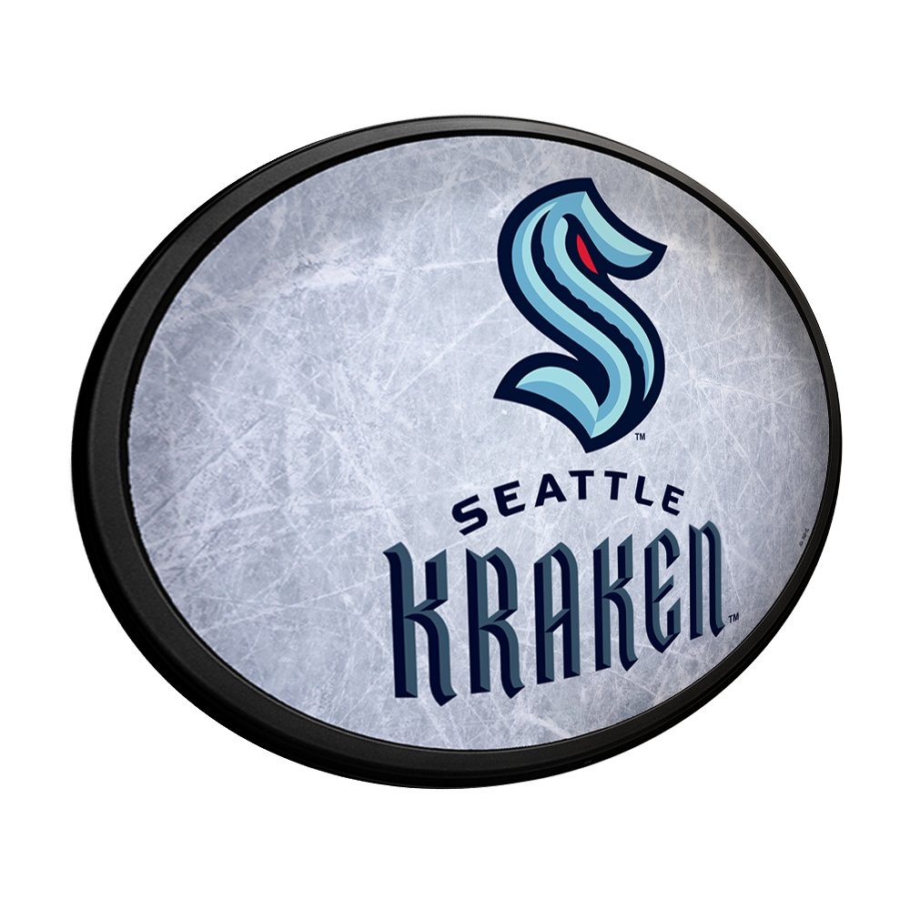 Seattle Kraken Goalie Mask Light Up Sign