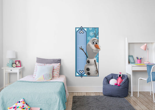 Frozen: Olaf Growth Chart        - Officially Licensed Disney Removable     Adhesive Decal
