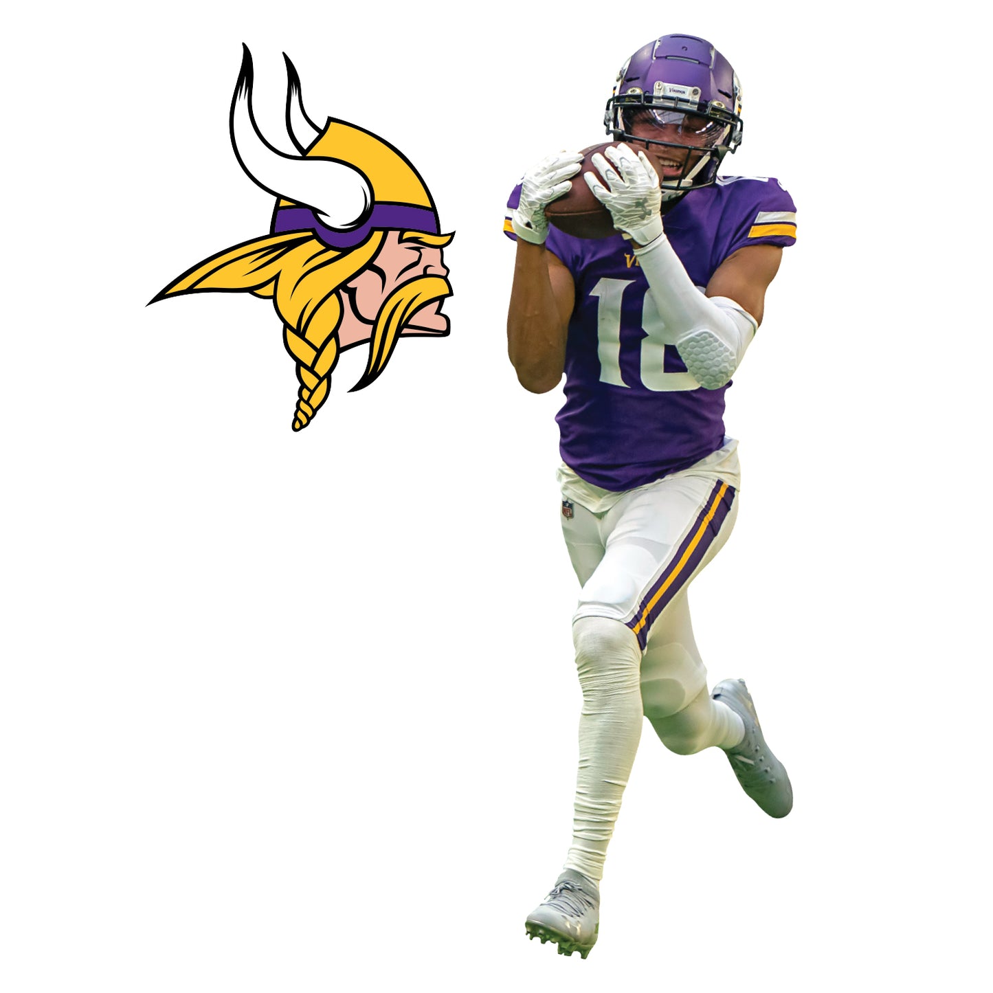 Justin Jefferson Minnesota Vikings Fathead Mini Stand Out