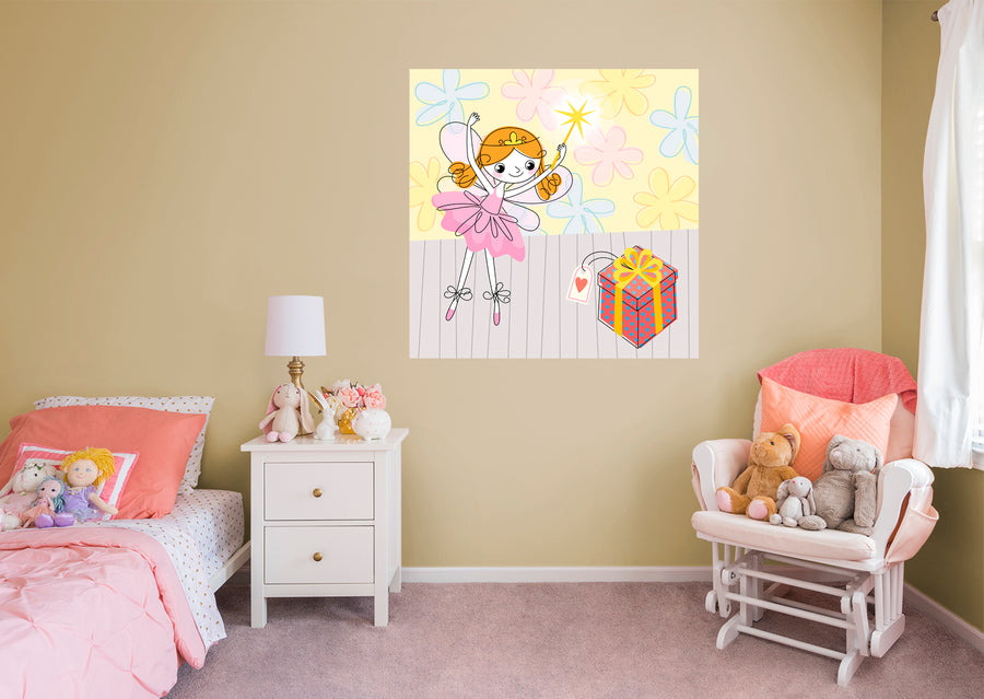Nursery:  Present Mural        -   Removable Wall   Adhesive Decal