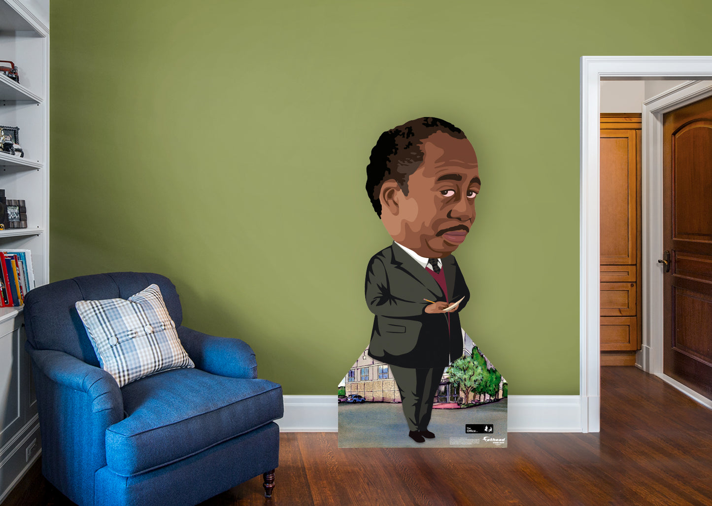 The Office: Stanley Life-Size   Foam Core Cutout  - Officially Licensed NBC Universal    Stand Out