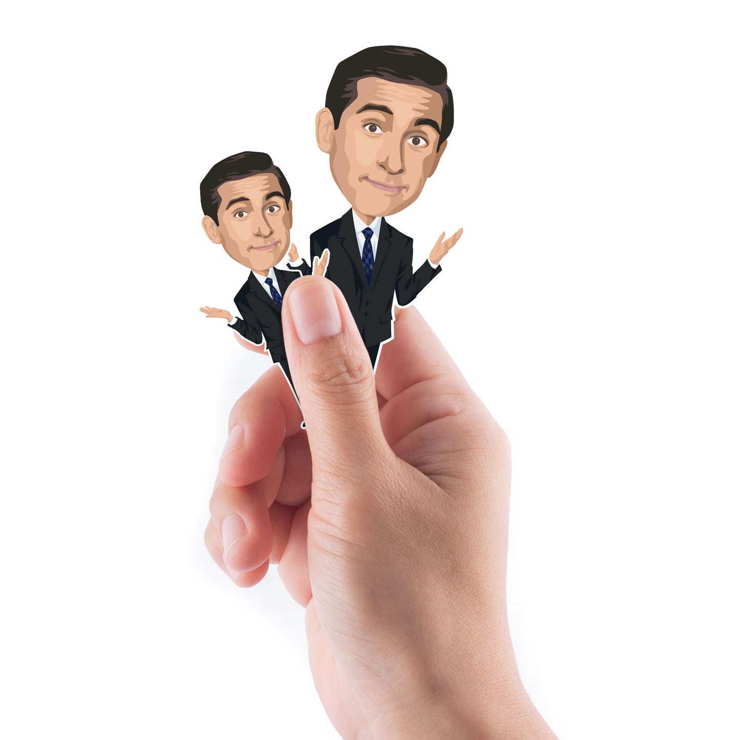 Sheet of 5 -The Office: MICHAEL SCOTT Minis        - Officially Licensed NBC Universal Removable    Adhesive Decal