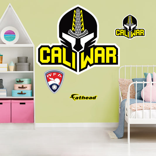 Cali War:  2022 Logo        -   Removable     Adhesive Decal