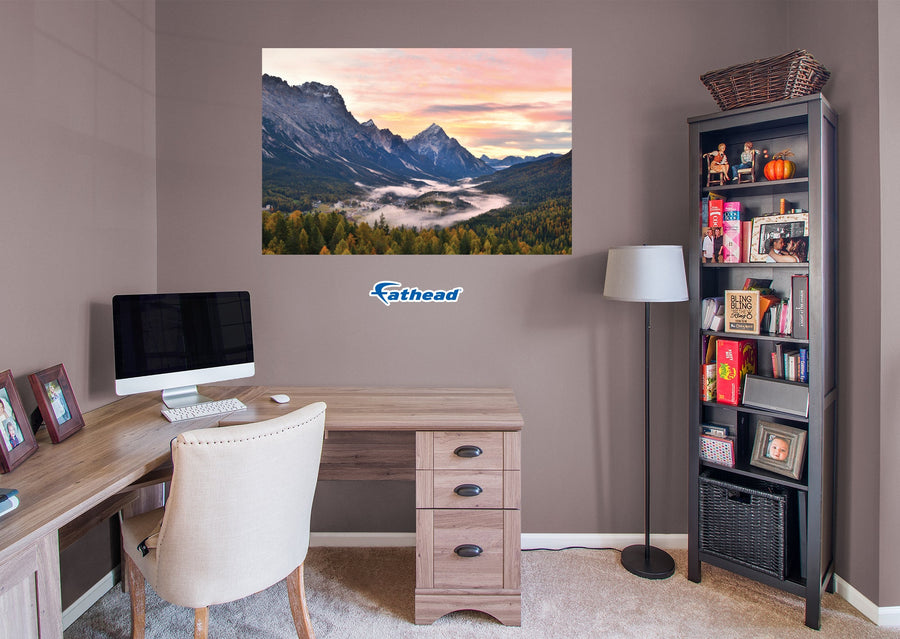 Generic Scenery: In the Mountains Poster - Removable Adhesive Decal