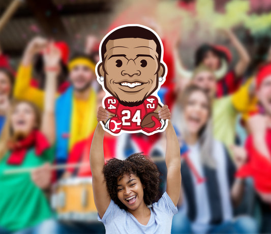 Kansas City Chiefs: Skyy Moore 2022 Emoji Big head   Foam Core Cutout  - Officially Licensed NFLPA    Big Head