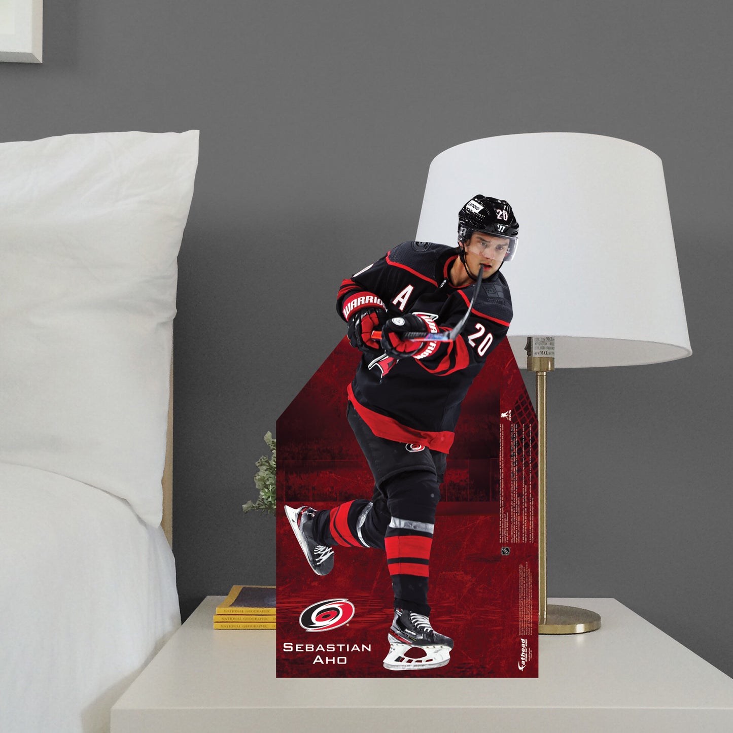 Carolina Hurricanes: Sebastian Aho 2021 Stand Out Mini   Cardstock Cutout  - Officially Licensed NHL    Stand Out