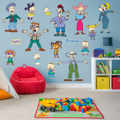 Rugrats:  Characters Collection        - Officially Licensed Nickelodeon Removable     Adhesive Decal