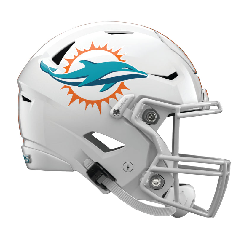 Miami Dolphins: Outdoor Helmet - Officially Licensed NFL Outdoor Graph ...