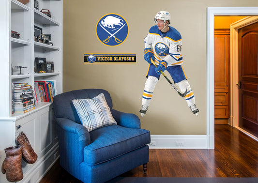 Buffalo Sabres X-Large Dry Erase White Board Officially Licensed