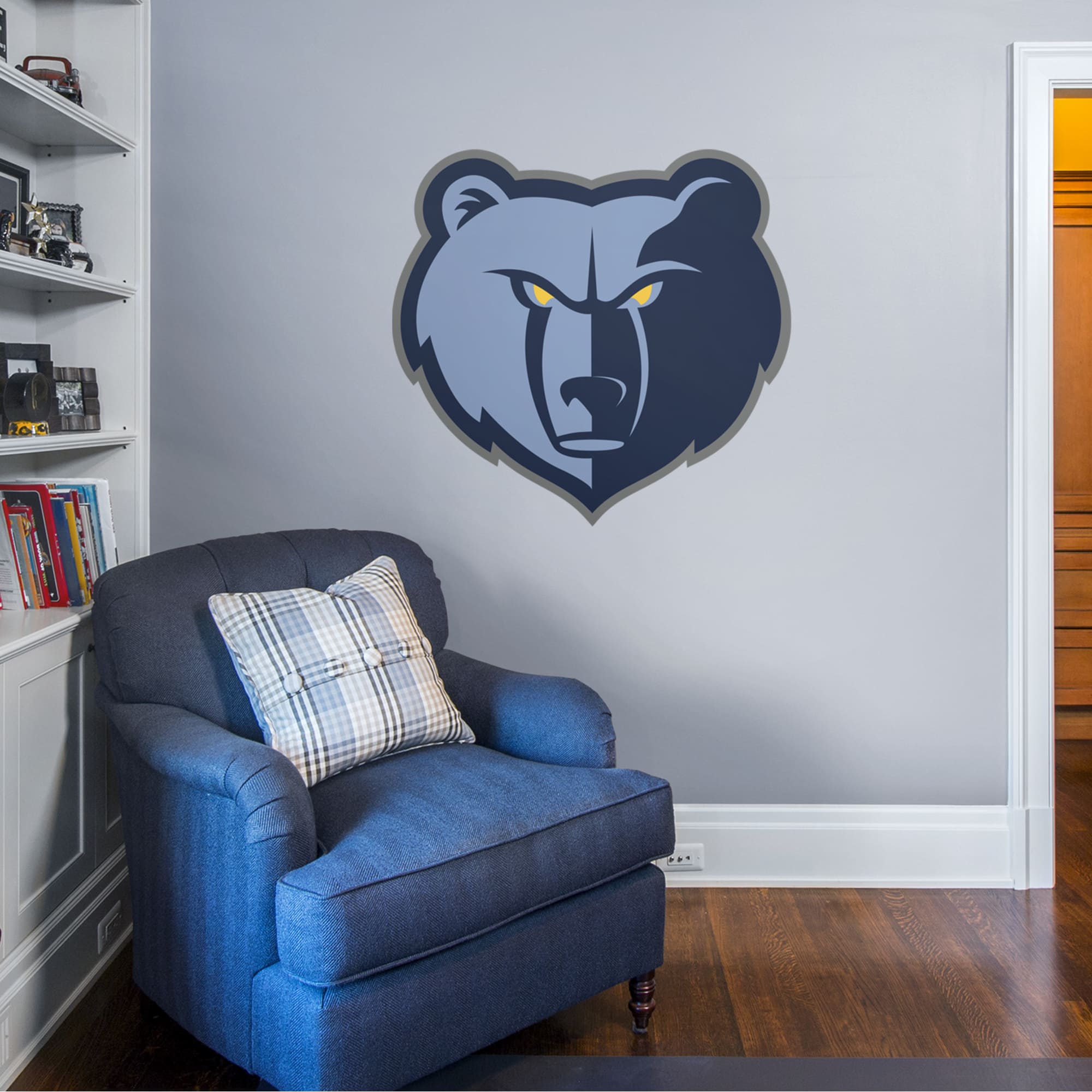 Memphis Grizzlies: Logo Removable Wall Decal | Fathead Official Site