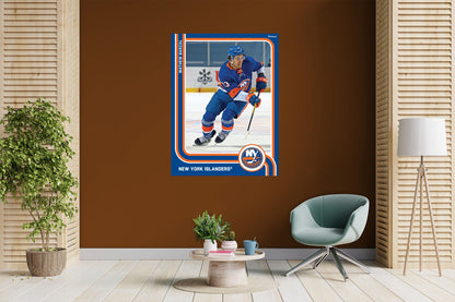 New York Islanders: Mathew Barzal Poster - Officially Licensed NHL Removable Adhesive Decal