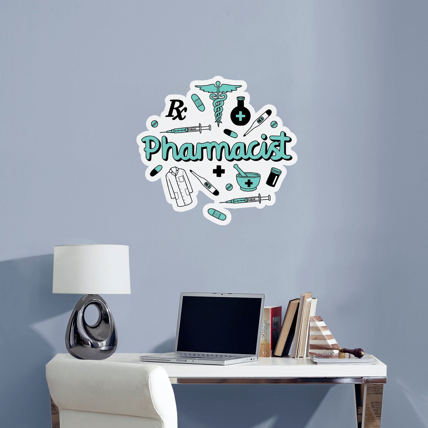 Pharmacist        - Officially Licensed Big Moods Removable     Adhesive Decal