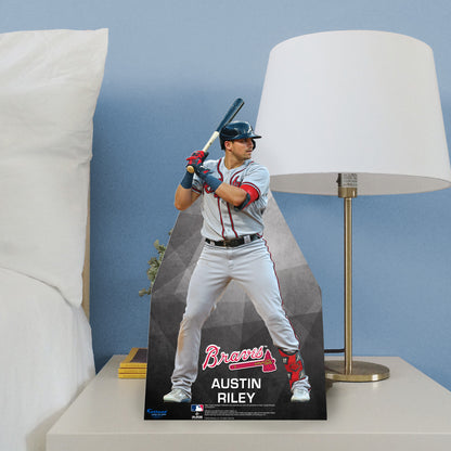 Atlanta Braves: Austin Riley   Mini   Cardstock Cutout  - Officially Licensed MLB    Stand Out