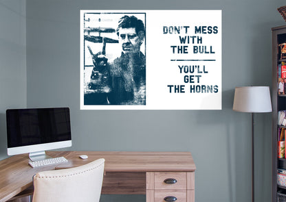 The Breakfast Club:  Mess with the Bull Mural        - Officially Licensed NBC Universal Removable Wall   Adhesive Decal