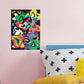 Dream Big Art:  Hearts Mural        - Officially Licensed Juan de Lascurain Removable Wall   Adhesive Decal