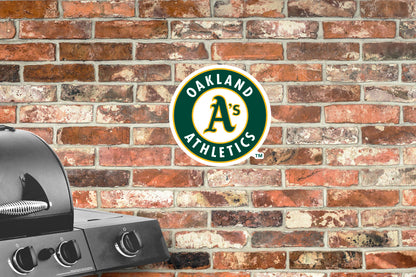 Oakland Athletics:  Logo        - Officially Licensed MLB    Outdoor Graphic